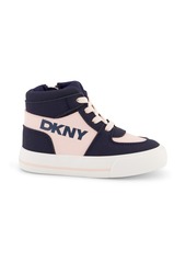 Dkny Toddler Girls Amelia Alice High Top Sneaker - Navy