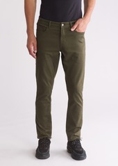 DKNY Ultimate Slim Fit Stretch Pants in Dusty Olive at Nordstrom Rack