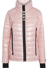 Dkny Woman Quilted Shell Jacket Baby Pink