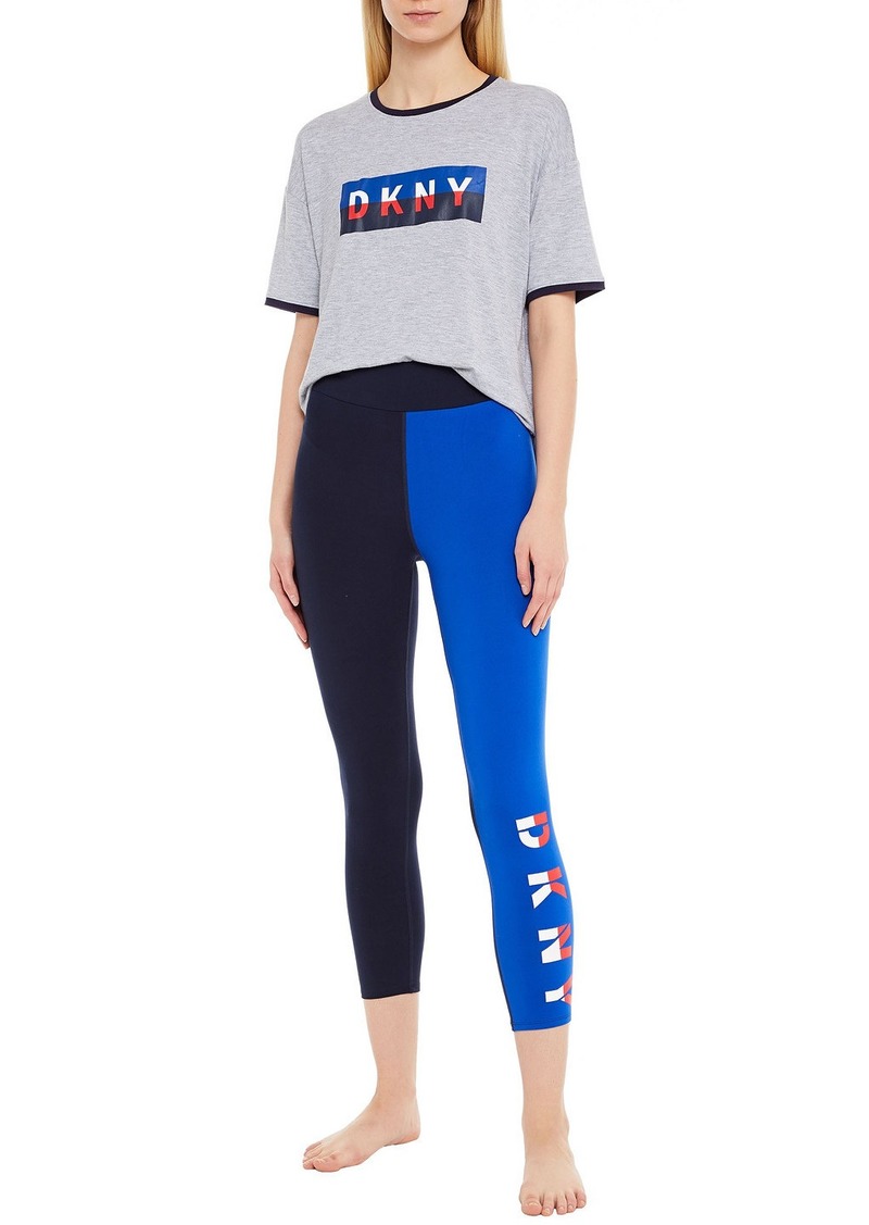 DKNY Printed stretch leggings