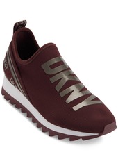 Dkny Women's Abbi Logo Slip-On Running Sneakers - Bordeaux