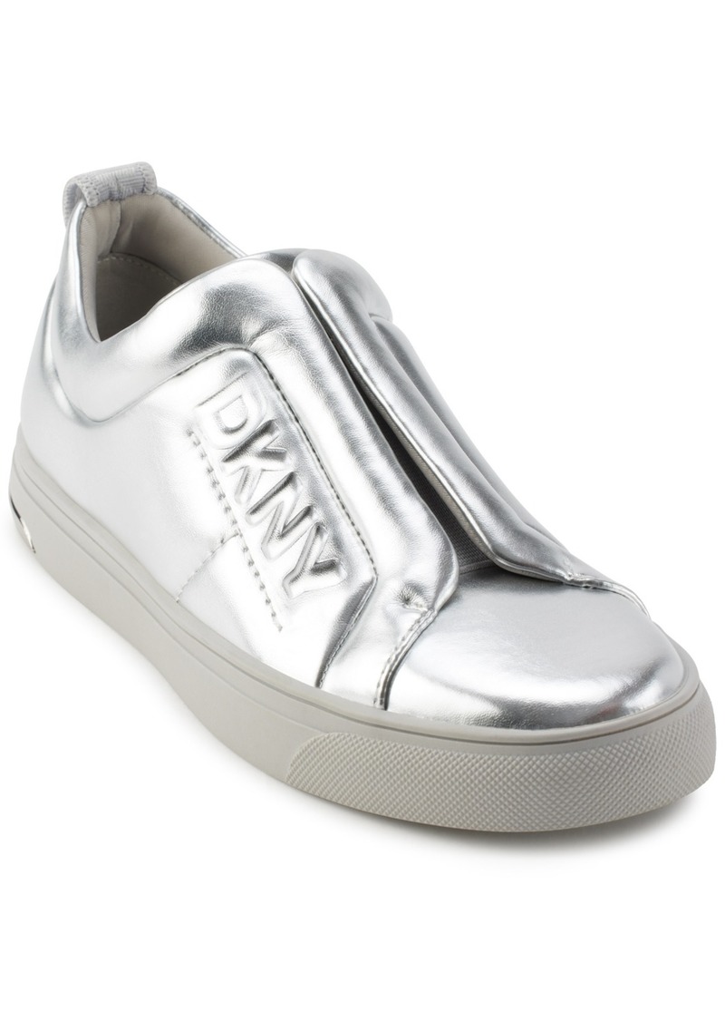 Dkny Women's Abelina Slip On Sneakers - Silver