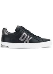Dkny Women's Abeni Lace Up Low Top Sneakers - Pebble