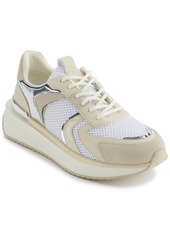 Dkny Women's Amity Lace-Up Sneakers - White/ Bone