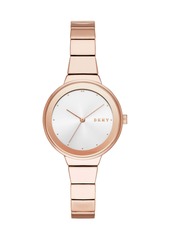 DKNY Women's Astoria Three-Hand Rose Gold-Tone Watch