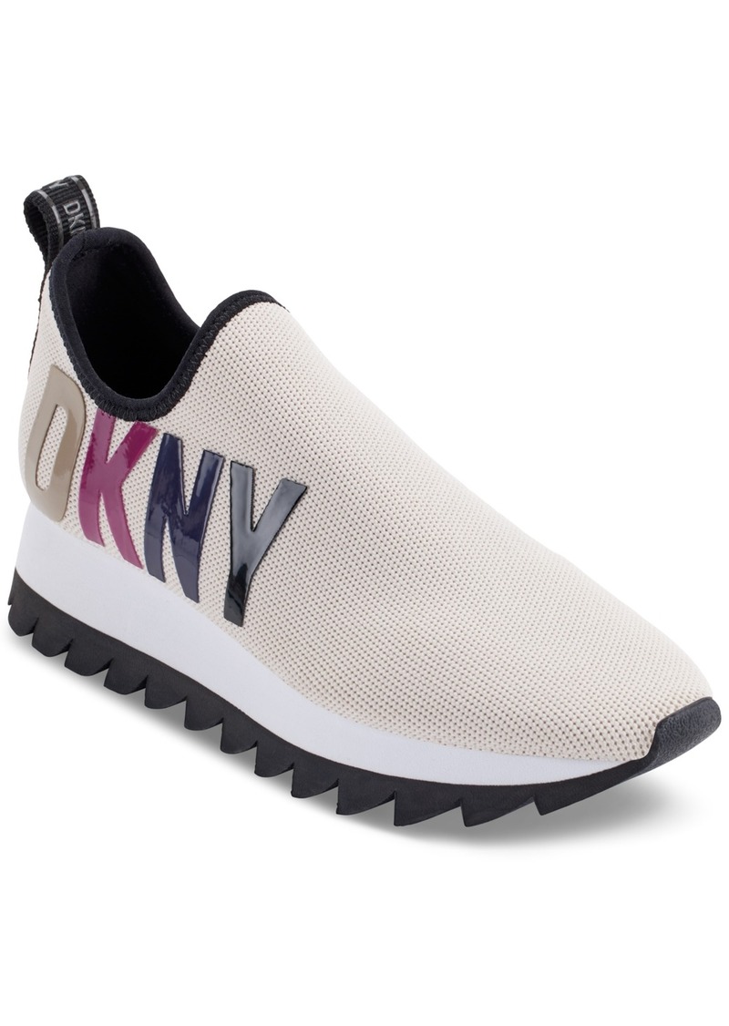 Dkny Women's Azer Slip-On Fashion Platform Sneakers - Pebble Multi