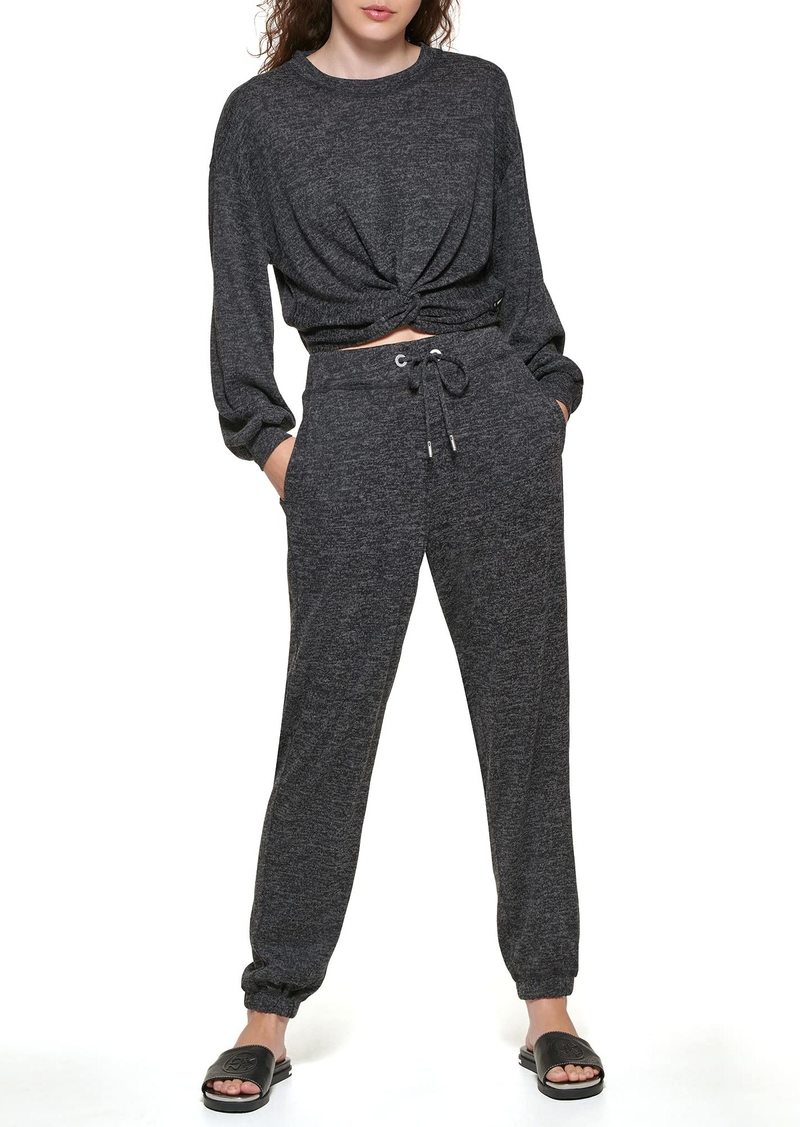 DKNY Women's Basic Soft Everyday Jeans Knit Top