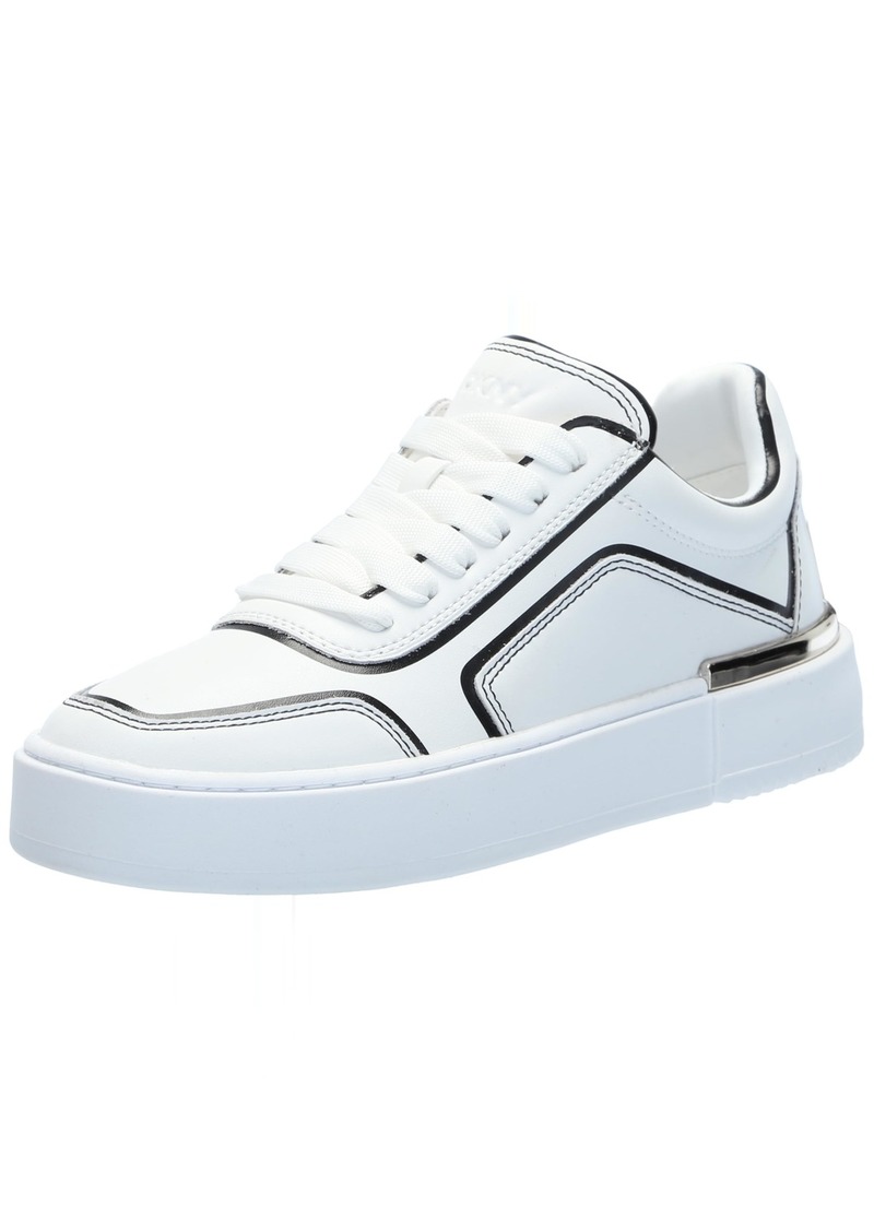 DKNY Women's Baylor Sneaker WHT/Black