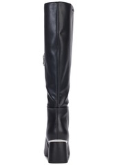 Dkny Women's Cana Wide-Calf Boots - Black Leather