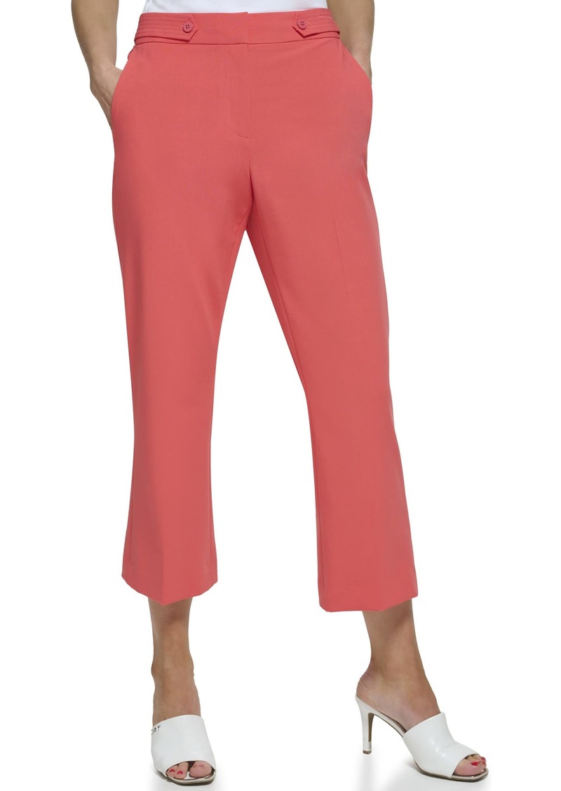 DKNY Women's Casual Pockets Frontzipper Pant
