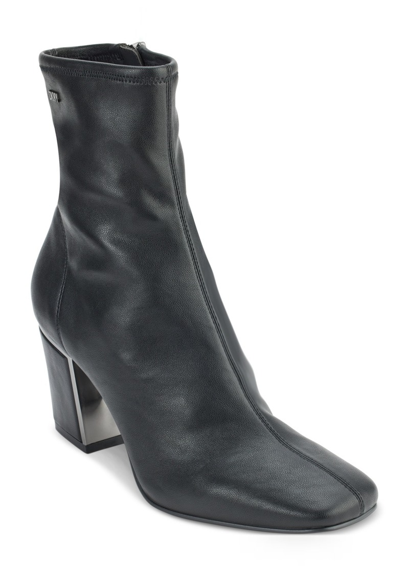 Dkny Women's Cavale Stretch Booties - Black Smooth