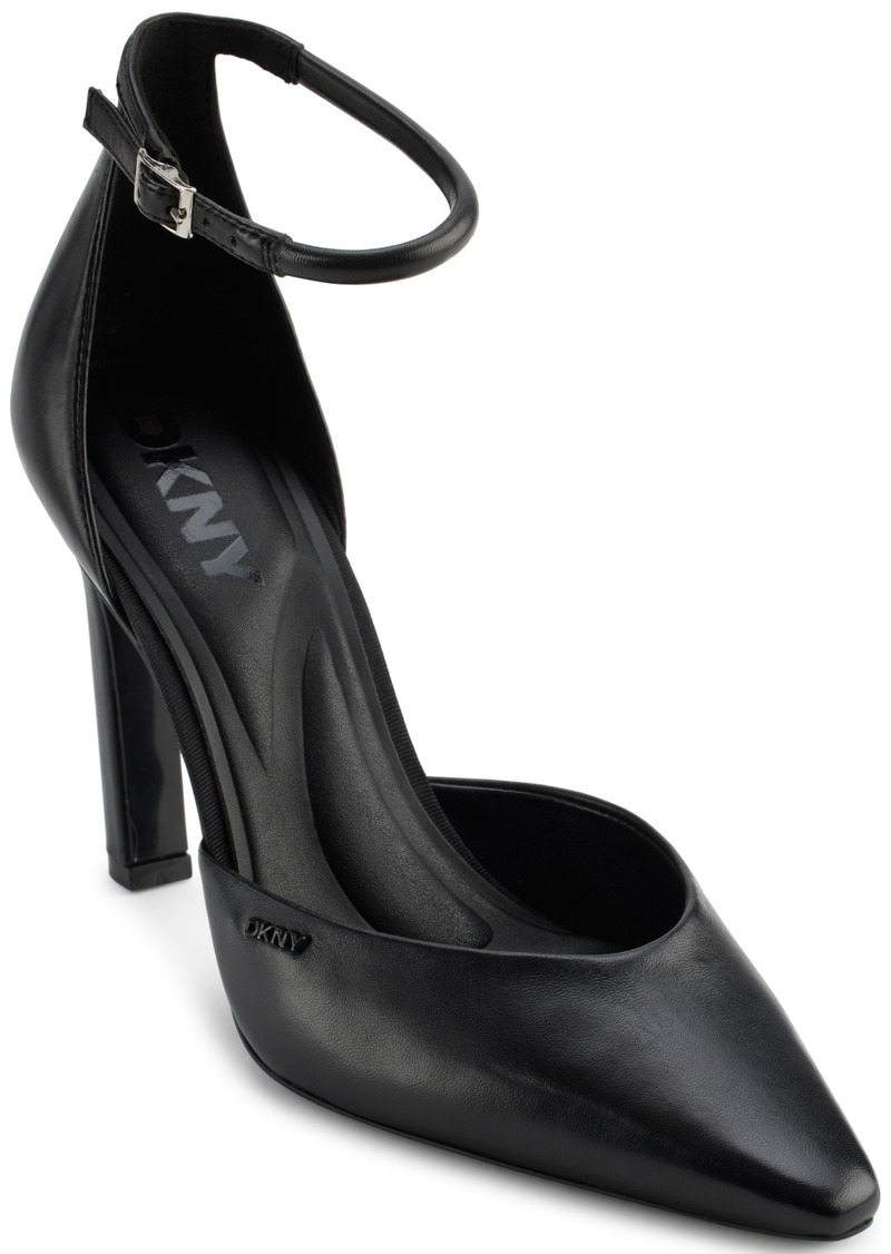 Dkny Women's Cillian Ankle Strap Pumps - Black