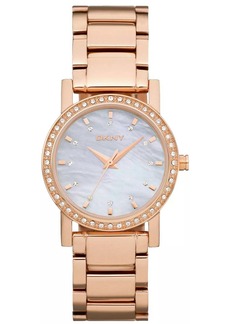 DKNY Women's Classic White Dial Watch