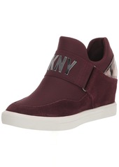 DKNY Women's Comfortable Classic Slip-on Sneaker Heeled Sandal