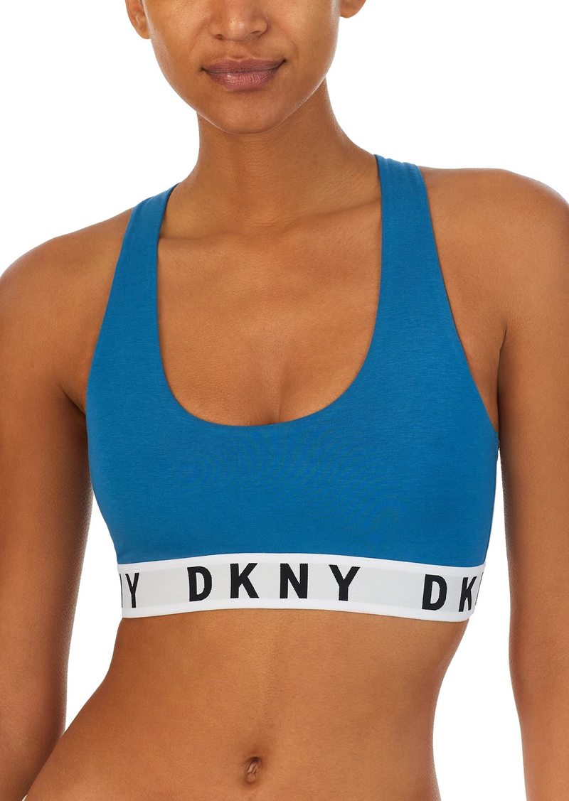 DKNY Women's Cozy Boyfriend Racerback Bralette