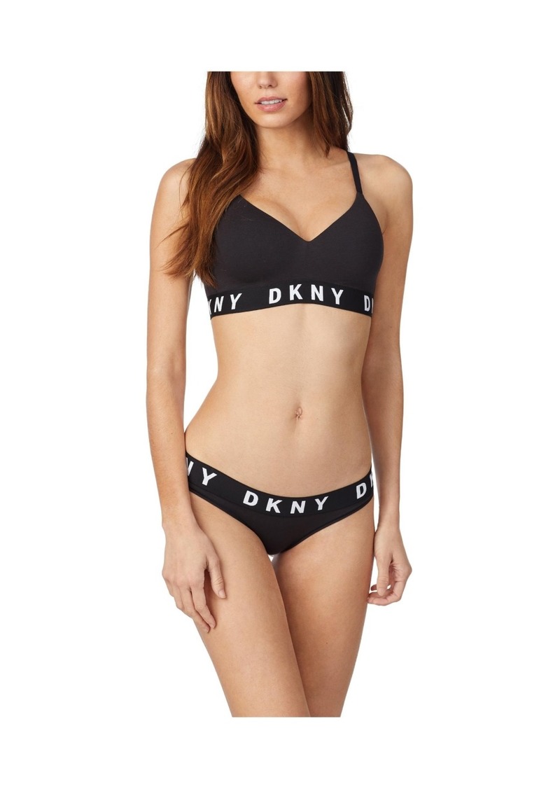 Dkny Women's Cozy Boyfriend WireFree Bra, DK4518 - Black