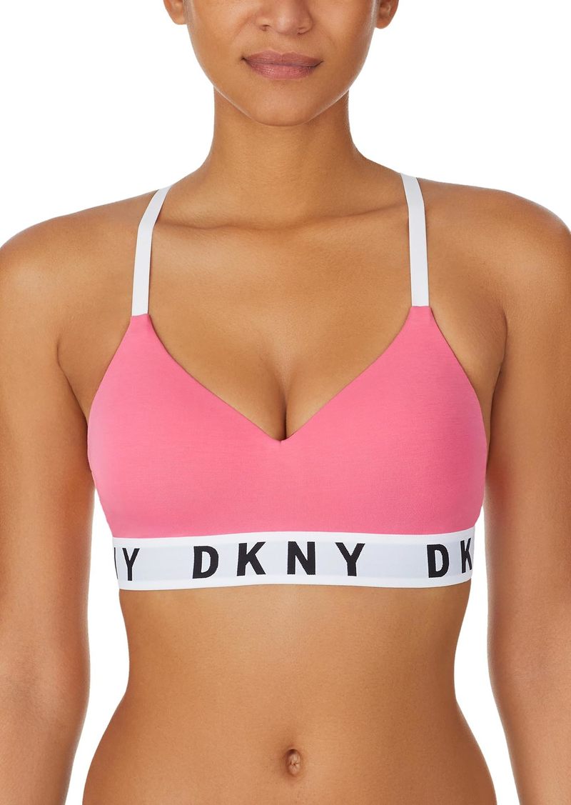 DKNY Women's Cozy Boyfriend Wirefree Push Up Bra