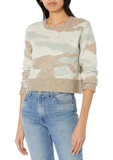 DKNY Women's Cozy Soft Cropped Sportswear Sweater