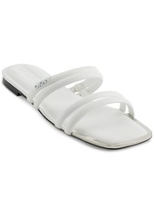 Dkny Women's Dee Strappy Slide Sandals - Light Taupe