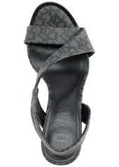 Dkny Women's Diva Asymmetrical Slingback Stiletto Sandals - Hemp