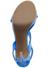 Dkny Women's Diva Asymmetrical Slingback Stiletto Sandals - Blue