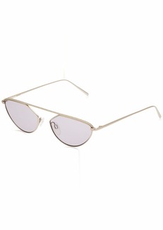 DKNY Women's DK109S Oval Sunglasses