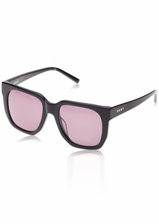 DKNY Women's DK513S Square Sunglasses