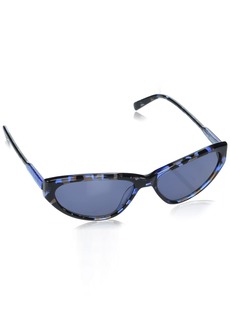 DKNY Women's DK542S Oval Sunglasses