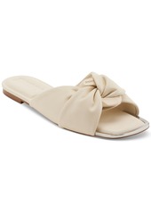 Dkny Women's Doretta Square Toe Slide Sandals - Bone