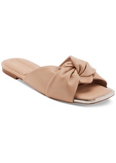 Dkny Women's Doretta Square Toe Slide Sandals - Rose Beige