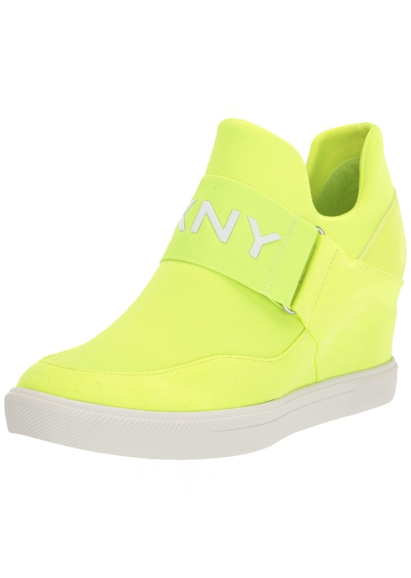 DKNY Women's Everyday Comfortable Cosmos-Wedge Sneaker