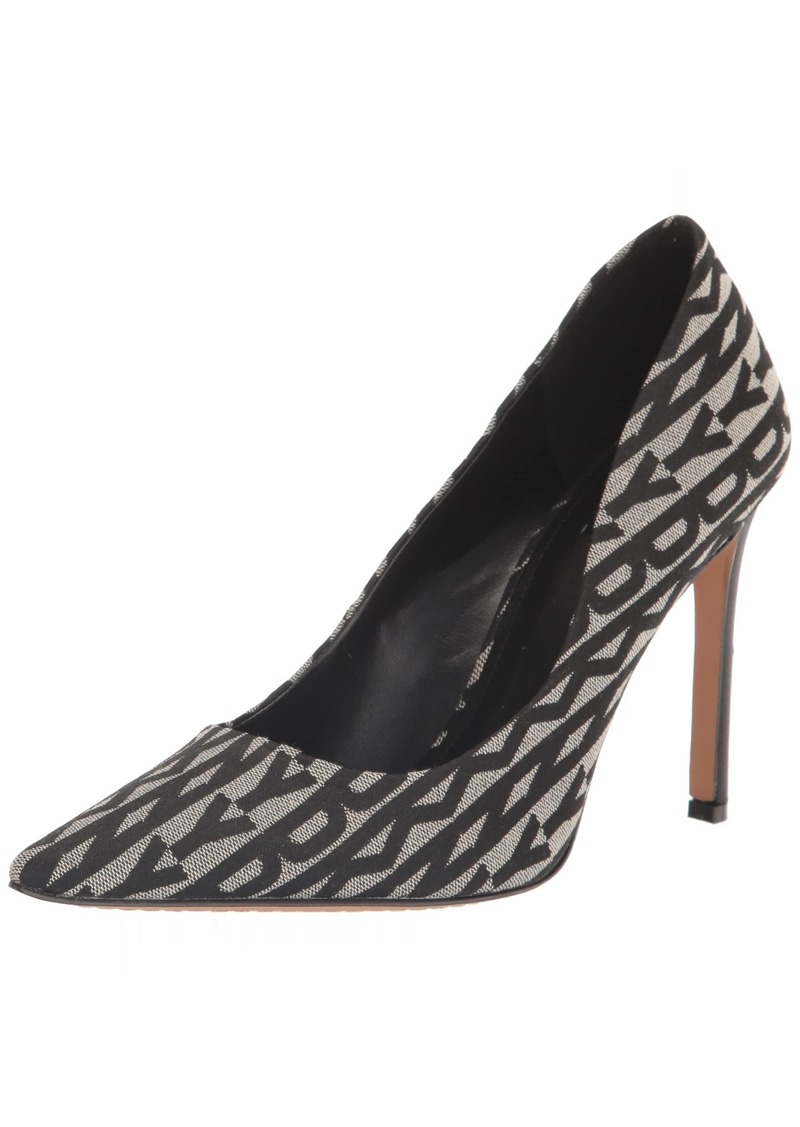 DKNY Women's Essential Open Toe Fashion Pump Heel Sandal Heeled / 15