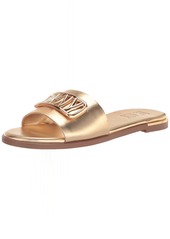 DKNY Women's Everyday Waldina-Flat Sanda Sandal