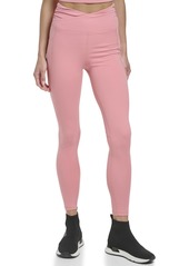 DKNY Women's High V-waist Ankle Length Leggings