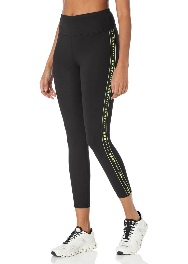 DKNY Women's Hw 7/8 Legging Logo Taping