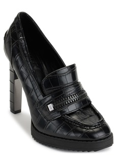 DKNY Women's Juliane-Loafer Pump Heeled Sandal