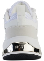 Dkny Women's Juna Lace-Up Running Sneakers - Bright White