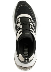 Dkny Women's Justine Lace-Up Slip-On Sneakers - Black/ Pebble Combo