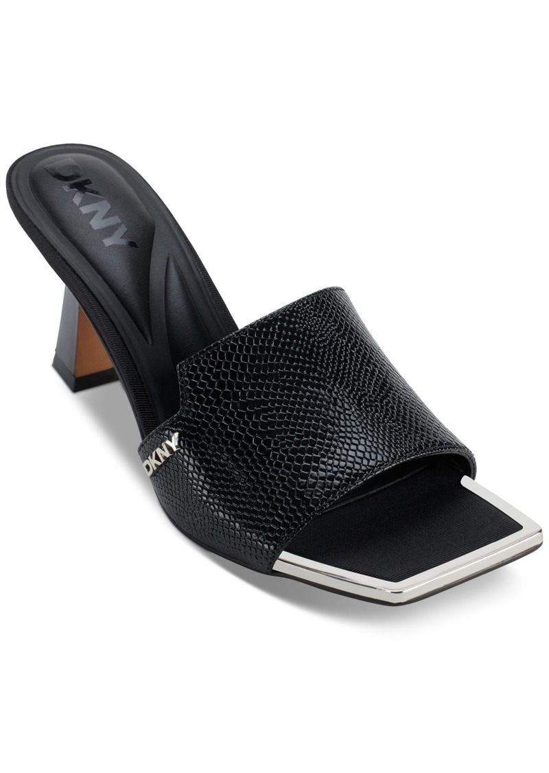 Dkny Women's Kailyn Sandals - Black Snake