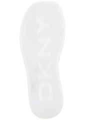 Dkny Women's Laren Platform Slide Sandals - Clear