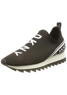 DKNY Women's Rubber Sole Knit Low-top Sneaker