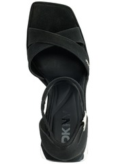 Dkny Women's Linda Strappy Square-Toe Sandals - Graphite