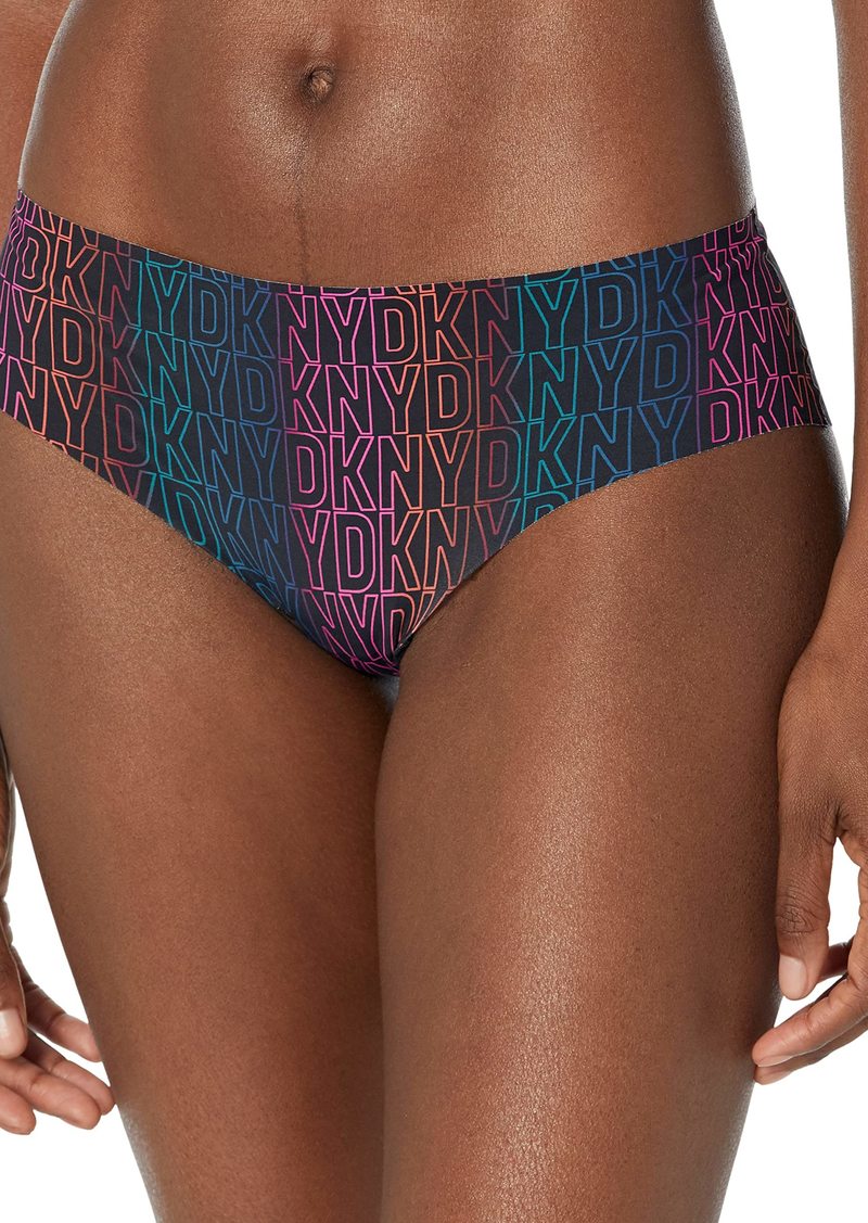 DNKY DKNY Women's Litewear Seamless Cut Anywhere Hipster Panty