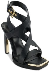 Dkny Women's Mabel Strappy Slingback Sandals - Black