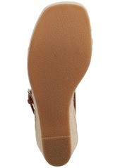 Dkny Women's Maryn Ankle-Strap Espadrille Wedge Sandals - Bone