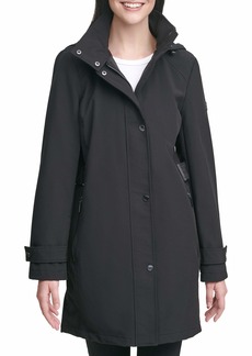 DKNY Women's Water Resistant Softshell Jacket