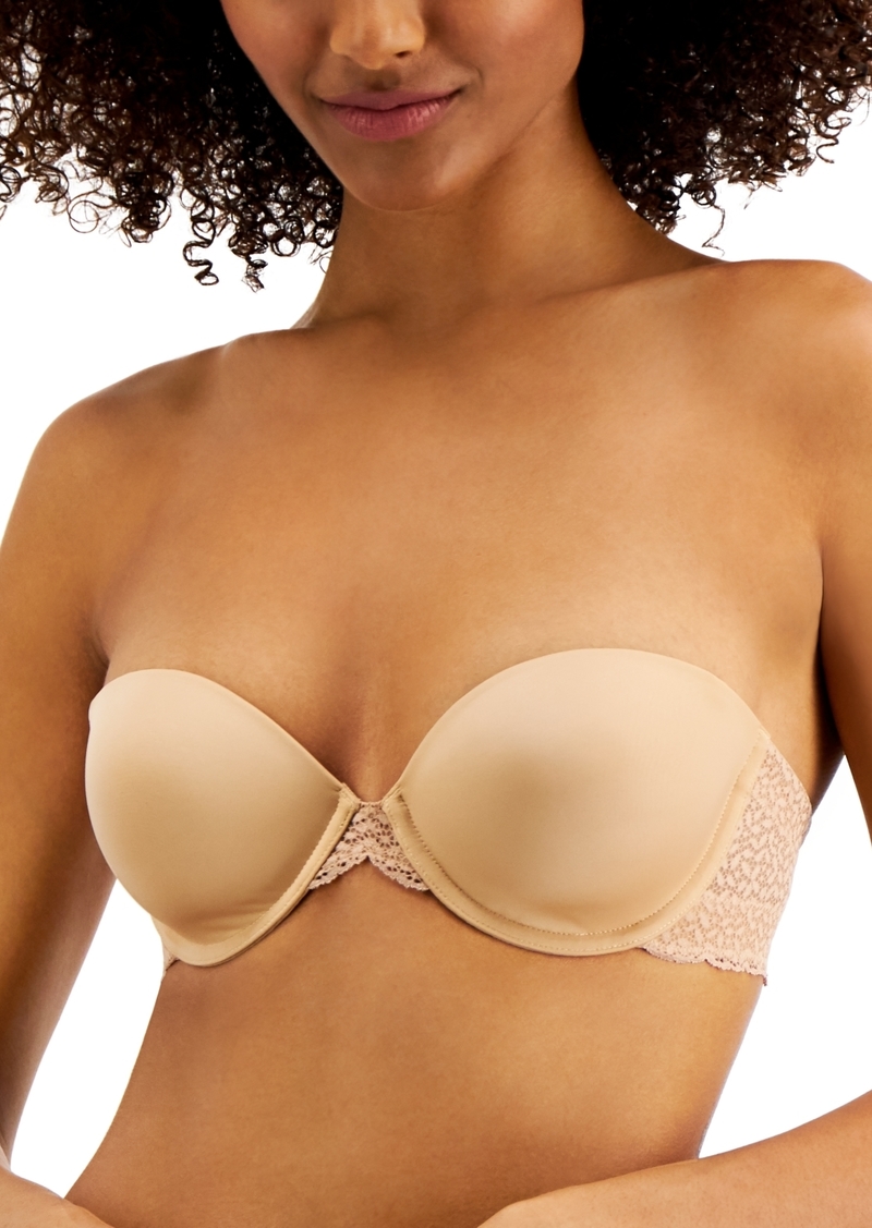 Dkny Women's Modern Lace Strapless Bra DK4049 - Glow (Nude 4)