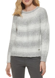 DKNY Women's Ombre Cozy Crewneck Sweater