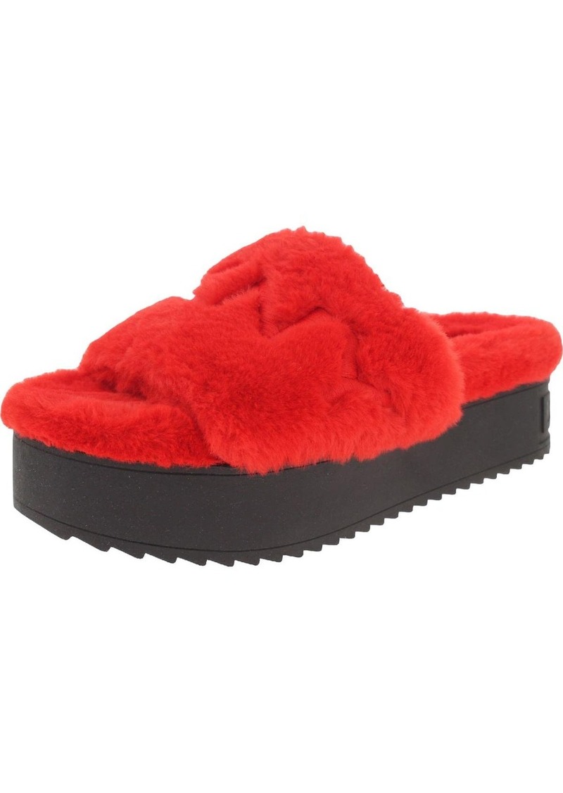 DKNY Women's PALZ Slipper Rudolph RED