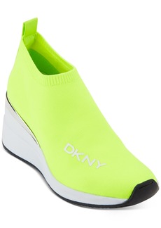 dkny ravyn zipper flatform sneakers